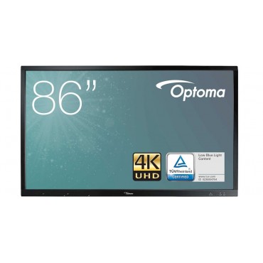 Optoma OP861RKe 86" 4K touch monitor