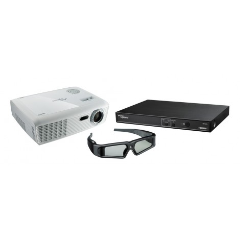 Optoma DH9-XL met gratis 3D-XL + ZD201 bril!