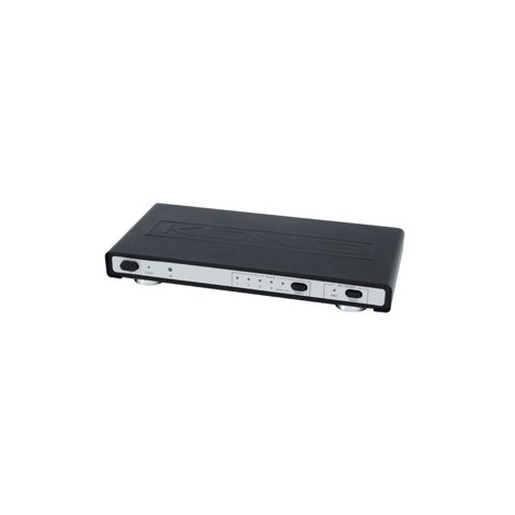 4-Voudige HDMI switch met audio en ethernet